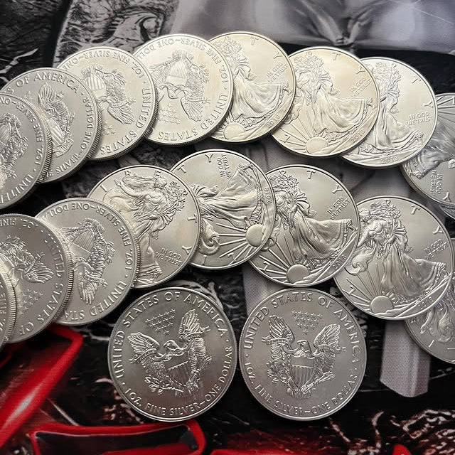 Only a few Left!🔥 [Complete Set]1986-2024American Silver Eagle 39PC