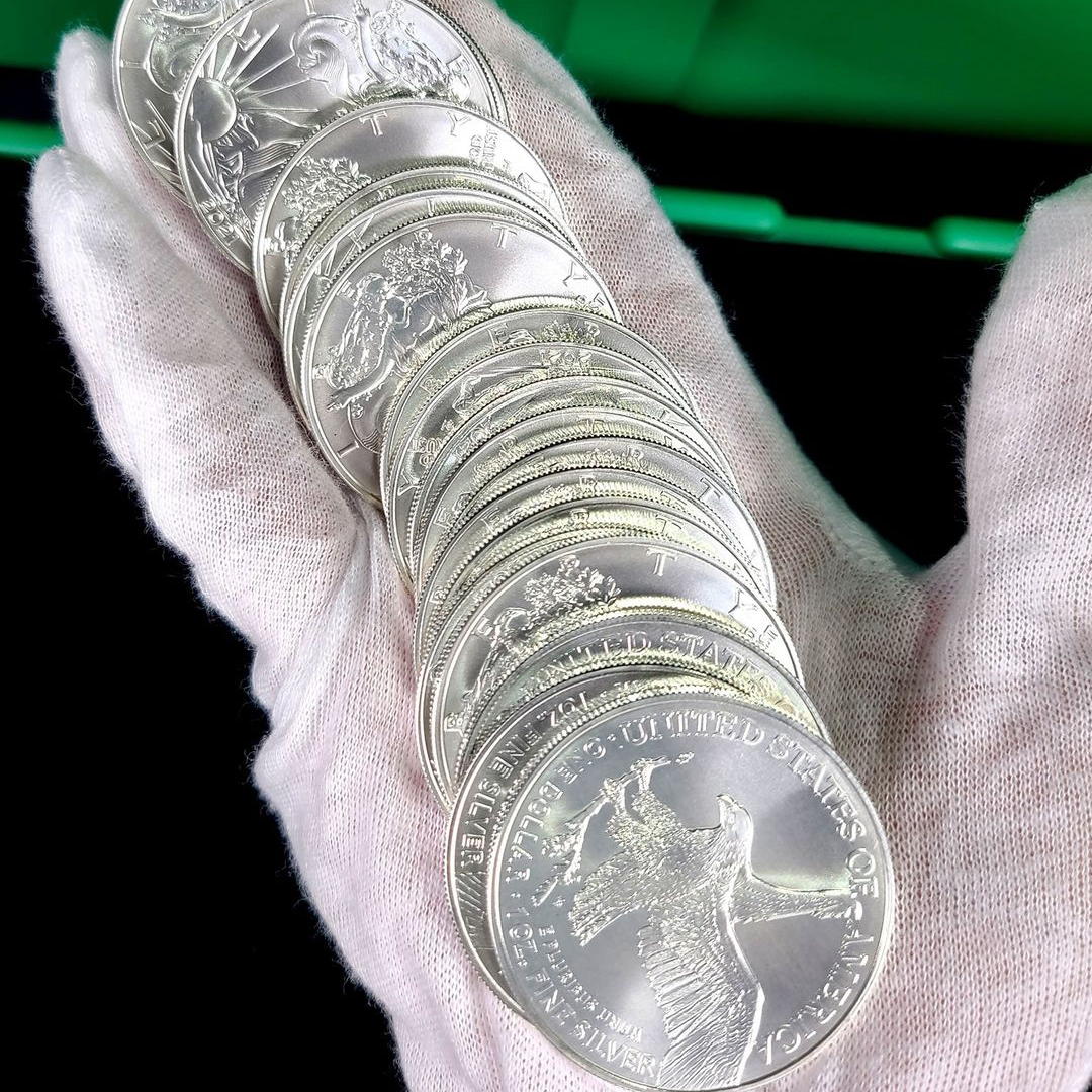 Only a few Left!🔥 [Complete Set]1986-2024American Silver Eagle 39PC