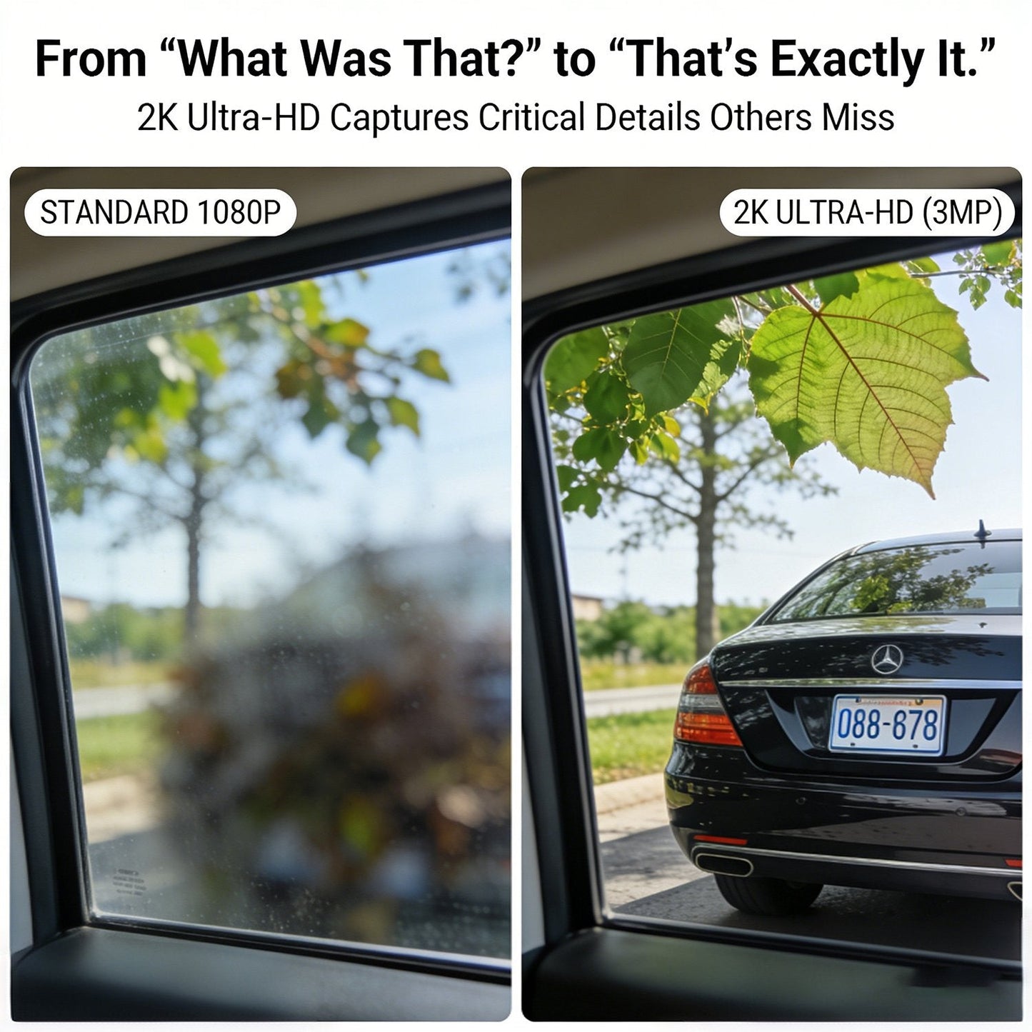 👁️ 2K Ultra-HD Smart Window Camera – See Day & Night with AI Color Night Vision